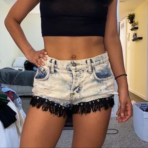 Carmar denim shorts